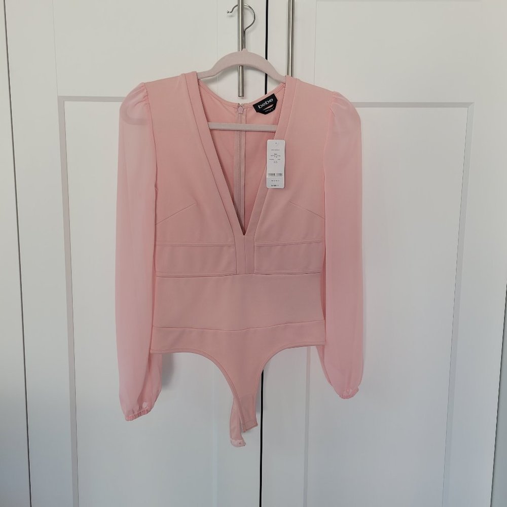 bebe Pink Bodysuit